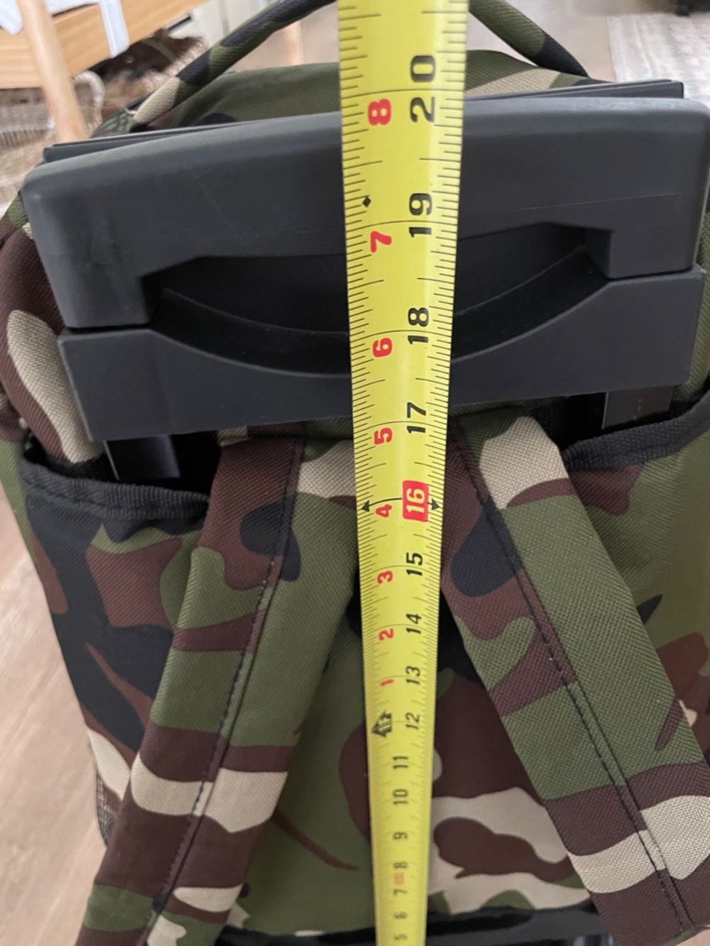 Camo Backpack Luggage - Carry on - Picture 12 of 12